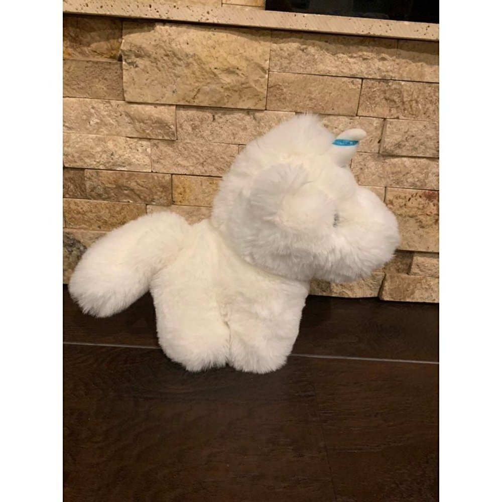 World’s Softest Plush White Unicorn‎ Beverly Hills Teddy Bear- B7